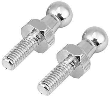Pernos De Bola M6 Para Amortiguadores De Gas 2 Piezas Reemplazo Directo Compatibles Con Capó Fabricados En Hierro Resistente Y Duradero Cumplen Estándares OEM