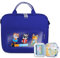 Gaga city Tablet Tasche für Edurino Figur und Stift, Kompatibel mit 8 bis 10 Zoll Kinder Tablet, Tasche für Tiptoi Stift und Bücher, Dunkelblau