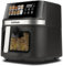 G3 Ferrari G10212 Friggisano 8L Heißluftfritteuse, 8 Liter, 1700 W, Farb-Digitaldisplay, 10 Programme, Temperatur 80–200 °C, BPA/PFOA-frei, 60-Minuten-Timer, Rezeptbuch inklusive