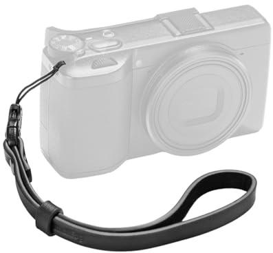 SMALLRIG Cinturino da Polso a Sgancio Rapido per Ricoh Serie GR, Tenuta Regolabile, per Sony ZV-1 II/ZV-1 / ZV-1F, per Canon G7 X Mark III, per Custodie per iPhone Serie 17, Nero - 5683
