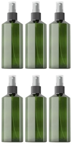 Hohopeti 6 Pezzi Flaconi Spray da Viaggio 200Ml in Plastica Pet Nebulizzatore Portatile Ricaricabile per Acqua e Cosmetici Bottiglie Spruzzatore Compatti per Uso Esterno e Colore Casuale