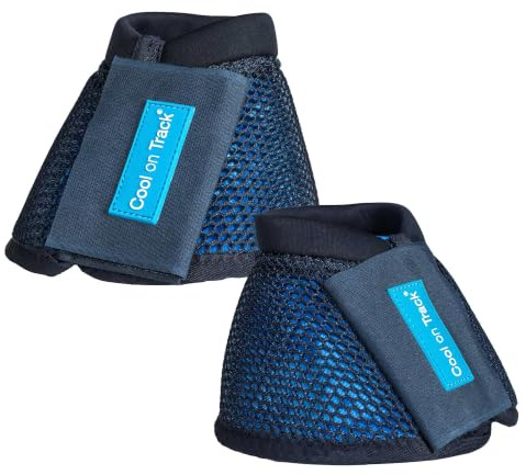 Cool on Track® kyl-hovklockor 2.0 | 3D-nättyg/cool on Track®-material | färg: blå/svart | 1 par (XL (XFull))