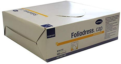FOLIODRESS Cap Comfort Universal weiß OP-Hauben 100 St