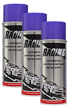 3X KWASNY 288 113 Auto-K Racing Lackspray lila metallic 400ml