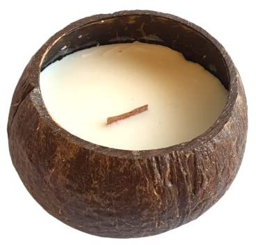 Eukoa Kokosnuss Duftkerze Lavendelduft Geschenkset - Sojawachs Aromatherapie Kerze für Frauen, Reisekerzen für Stressabbau, Entspannung des Körpers, Weihnachten, Geburtstag, Bad, Yoga (Lavendel)
