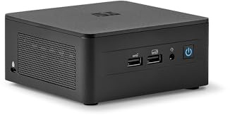 ASUS NUC 13 Pro Tall Barebone with Intel 13th Gen Core i7-1360P, Up to 64GB DDR4 RAM, Triple Storage Design, Thunderbolt™ 4, Wi-Fi 6E & Bluetooth 5.3, with VESA Mount Included