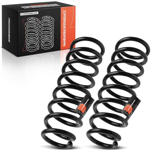 Frankberg 2x Muelles de Suspensión Eje delantero Compatible con Accord VII CL CN Berlina 2003-2008 Accord VII Tourer CM CN Touring 2003-2008 Replace# 51401SEAE32