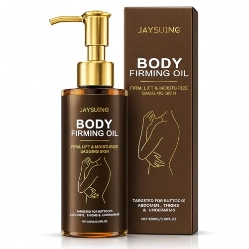 Kroppsolja uppstramande, E-vitamin Glow Remedy Oil, Magic Luxury Body Oil, Life Lifting Kroppsolja minskar fina linjer, förbättrar elasticiteten, Glow Stram Magic kroppsolja för alla hudtyper, 100 ml