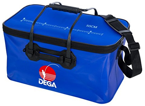 Dega Tasche blau mit Reißv. 40 cm