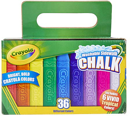 Crayola Sidewalk Chalk 36 Ct