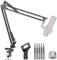 InnoGear Microphone Arm, Upgraded Mic Arm Microphone Stand Boom Suspension Stand with 3/8 to 5/8 Screw Adapter Clip for Blue Yeti Snowball, Yeti Nano, Yeti x and other Mic, Large