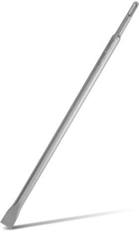 Monkey King Bar Cincel plano SDS Plus de 400 mm, utilizado para la eliminación de hormigón, azulejos de cerámica, grava, revestimiento de pared, etc. Para martillo giratorio SDS Plus.
