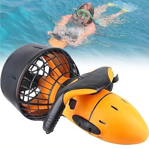 Elektrisk undervattensskoter 300W, vattentät undervattenspropeller med dubbla hastigheter, for vattensportspool & dykning & snorkling & havsäventyr