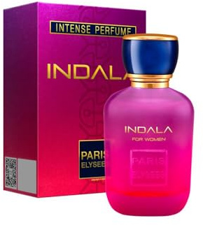 PARIS ELYSEES - Indala - Eau de Toilette femme - Florale - Notes de Fleur d'oranger & Bergamote - Vaporisateur parfum 100ml - Flacon de voyage rechargeable 5ml inclus