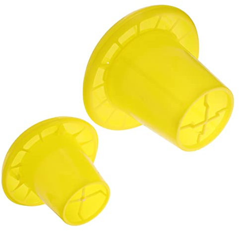 Toddmomy 2pcs Chick Feeder Poultry Feeders Chicken Waterers Portable Feeding Trough for Dry Wet Food