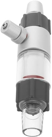FUTUREORYY Difusor de Co2 para Acuario Externo Reactor de Vidrio, Atomizador de Dióxido de Carbono en Línea, Contador de Burbujas para Peceras Nano, Compatible Tubos de Aire, Uso en Acuarios