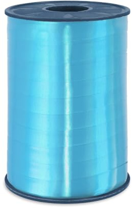 C.E. Pattberg AMERICA Gift curling Ribbon aquamarine (blue), 273 yards of balloonribbon for Gift Wrapping, 0.39 inches width, Accessories for Decoration & Handicrafts, Decoration Ribbon for Presents