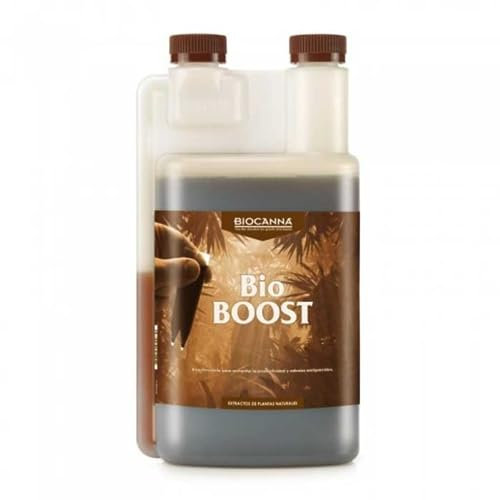 GROWMANIA Fertilizante Bio Boost de Bio Canna 250 ML | Bio Estimulador de Cultivos y Plantas | Abono Floración Plantas Fuertes y Robustas