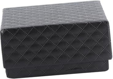 BESTYASH Boîte De Rangement Pour Montres à Gousset Organisateur De Bijoux Avec Coussin Amovible Pour Hommes Pour Présentation Et Des Montres Et Bracelets Accessoire Élégant Pour Bureau