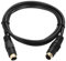 QUARKZMAN Cable de Video S 3.3Ft, Mini Din 4 Pin Cable S-Video Macho a Macho Conector Chapado en Dorado para Receptor de Tv Monitor S-Vhs Vcr Dvd