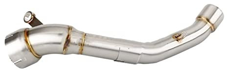 Motorcycle Exhaust Pipe Pipe Motorcycle Exhaust Muffler Catalyst Delete And Link Pipe For 390 For Adventure 2020 2021 Slip-on Exhaust(Pre Decat A Link Ppe)