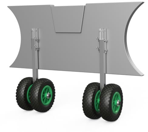 SUPROD Heckräder Slipräder Transporträder Edelstahl EW200, schwarz/grün