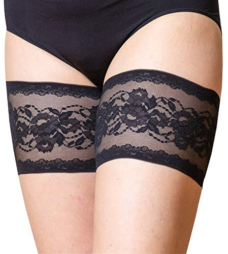 Bandelettes original warenzeichen sexy anti-scheuern elastische oberschenkelbänder verhindern reibung oberschenkel reiben schutz komfort elegant