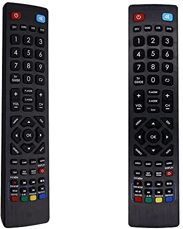 FOXRMT Technika - Mando a distancia universal para todos los televisores Technika LCD LED 3D HD PVR DVD - No requiere configuración