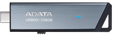 Memoria USB Adata AELI-UE800-512G-CSG 512 GB Negro Acero