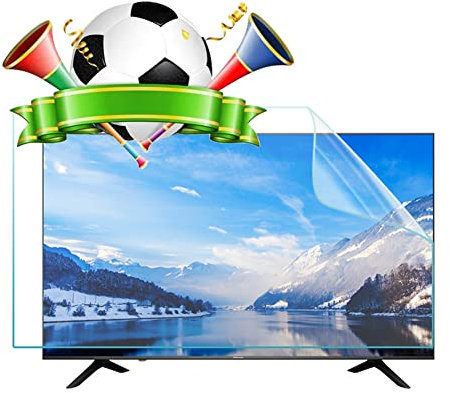AIZYR Anti reflektierende TV Bildschirm Schutz Film/Blaues Licht Blocking Protector Panel/Anti Kratz Matte Filter reduzieren Augen Ermüdung für 75-85 Zoll LCD LED OLED HDTV,82inch 1831x1049mm