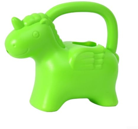 Pumixiy Regadera infantil con forma de animal de dibujos animados de 0,5 L, hervidor portátil de jardín de PP para niños con agarre cómodo en varios colores