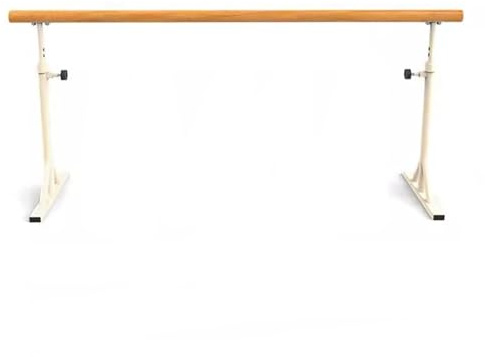 Barre de Ballet Portable en Bois Massif, réglable de 80 à 120 cm, idéale pour l'entraînement, Les étirements et la Danse à Domicile (250 cm).