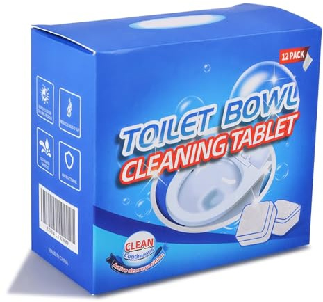 Pastilles WC à Longue Durée d'Action – Lutte Automatique contre le Tartre Urinaire et le Calcaire, Détartre Toilettes et Douche des Incrustations, pour un Entretien Minimal(2 pcs)