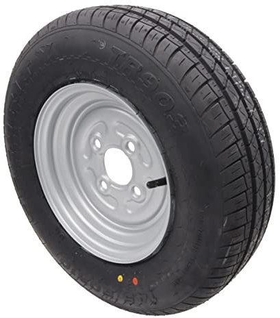 Rad 145/80R10 Anhängerrad Komplettrad 145R10, 145/10 LK 100x4 Felge 3,50x10 145 10