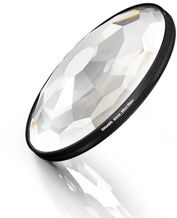 KOGJAERS Kaleidoscope Lens Filter 82mm Camera Effect Filters Fractal Photography for Photography Creation Repeating Subjects - Perfect Photographer Gift