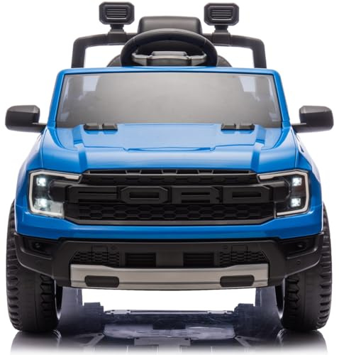 Playhouse Ford Ranger 90W, Eva Räder, Kinderauto Kinderfahrzeug Kinder Elektroauto (blau)