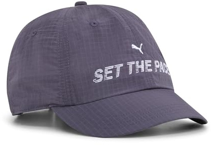 PUMA Gorra de Visera Corta Run Culture Collective OneSize, Inky Depths Gray