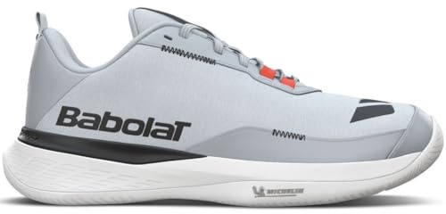 Babolat Men's SFX Evo All Court Tennis Shoes, Illusion Blue/Black (Men's US Size 11)
