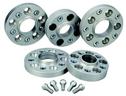H&R DRA-System Spürverbreiterungsatz 60mm pro Achse - Lochkreis 5x112 - Mittenzentrierung 66,5mm - System M14x1,5 - kompatibel mit Audi A4/Mercedes
