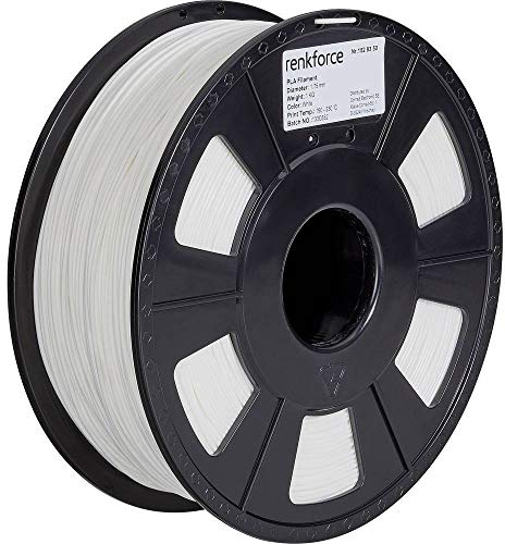 Renkforce RF-4511190 Filament PLA 1.75mm 1000g Weiß 1St.