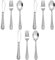 Joyfair Kids Cutlery Set, 9-Piece Stainless Steel Children Utensils Set, Hammered Toddler Flatware Silverware Include 3 Forks, 3 Spoons, 3 Safe Knives, Small Size & Healthy, Dishwasher Safe