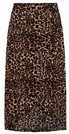Pieces Gonna Avvolgente Femminile PCTALA, Indian Tan., Large