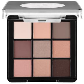 Flormar Eyeshadow Palette de Sombras de Ojos 9 Colores Nude Dude – Textura Cremosa y Alta Pigmentación | Sombras Mate y Brillantes de Larga Duración | Paleta Compacta para Maquillaje