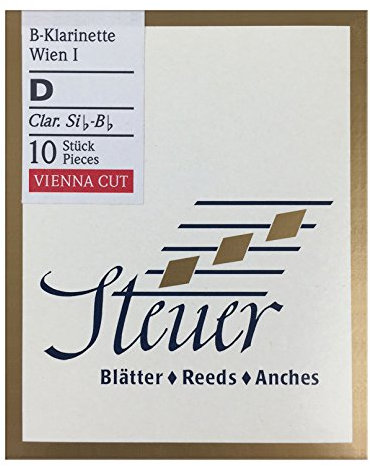 Steuer Blatt BB-Klarinette Solo White Line D Wiener Schnitt 10er-Packung