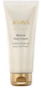 AHAVA Dead Sea Water Mineral Foot Cream - Nourishes & Hydrates Dry Soles, Prevents Cracks & Irritations, with Witch Hazel Leaf, Osmoter blend, Jojoba, Avocado, Sweet Almond & Wheat Germ Oil, 3.4 fl.oz