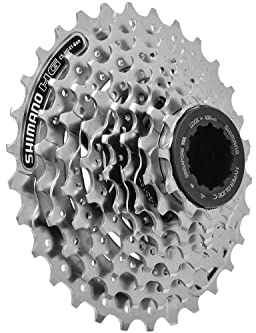 SHIMANO Kassette 8 Fach, grau, 17 x 17 x 6 cm