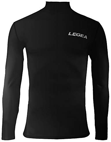 Legea Body 6 Dynamic Maillot de corps manches longues col montant Homme Noir FR : M (Taille Fabricant : M)