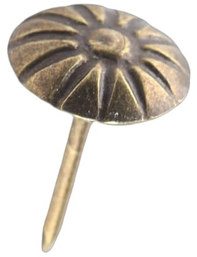 Rivet Tools chiodi tappezzeria, puntine decorative 100 pezzi per mobili tappezzati, progetti DIY e decorazione interna