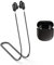 MOWYEOK Anti-loss Strap for Headphones, Compatible with Bose QuietComfort Earbuds II Earphones, Soft Silicone Anti-Lost Lanyard, Suitable for Outdoor Sports, Running, Fitness - Black