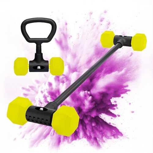 Convertisseur de haltères en barre et kettlebell. Transformez vos haltères en une barre de musculation avec poids. Kit pour ensemble haltères réglables et fixes pour sport à domicile (Kett+ Bar)